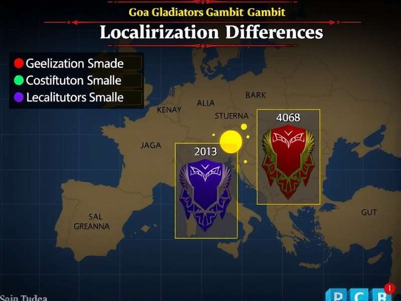 Goa Gladiators Gambit Localization Differences